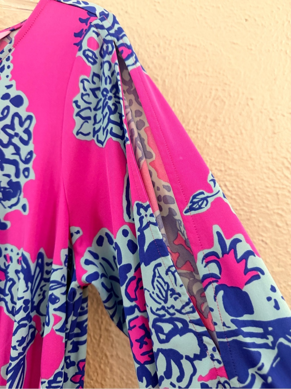 Lilly Pulitzer Ashlynn maxi pop pink on the square dress - Picture 7 of 12